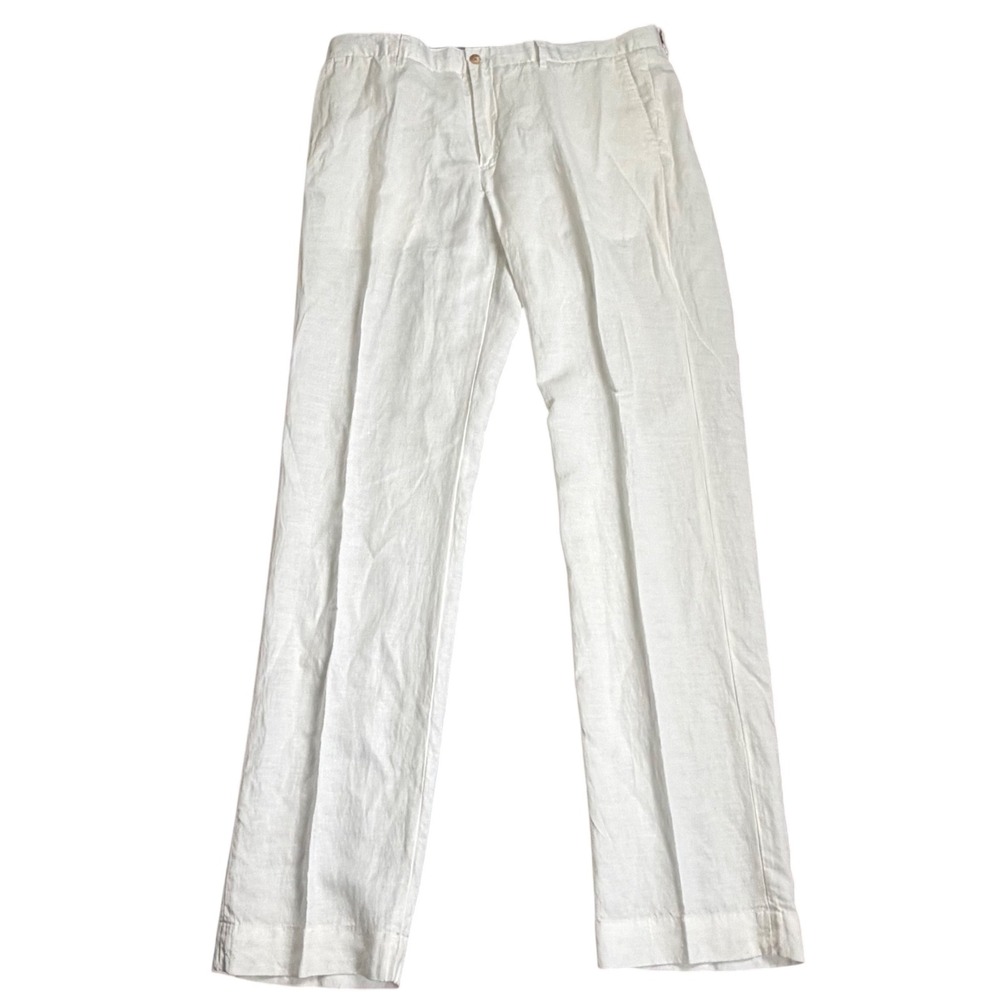 Polo by Ralph Lauren White Linen pants